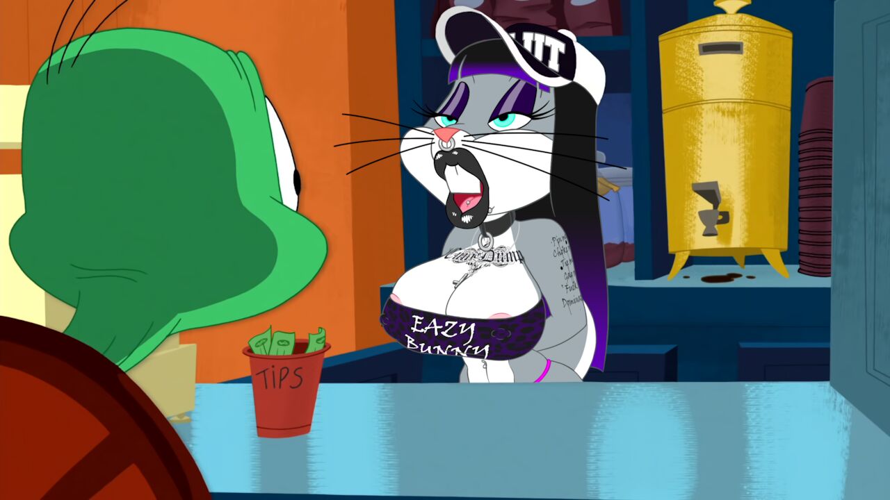 Goth Bimbo Bugs Bunny ARTIST monkeymanbond page 5 full