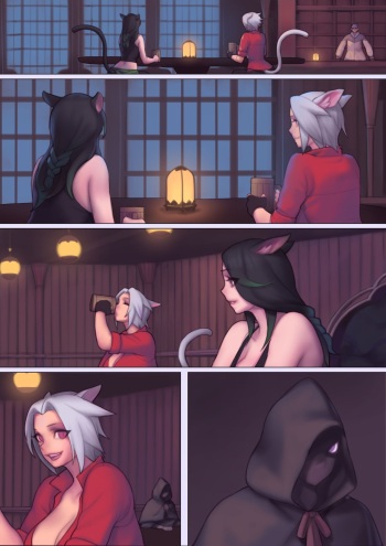 [kruth666] Mikata and Adjara's Bar Night cover