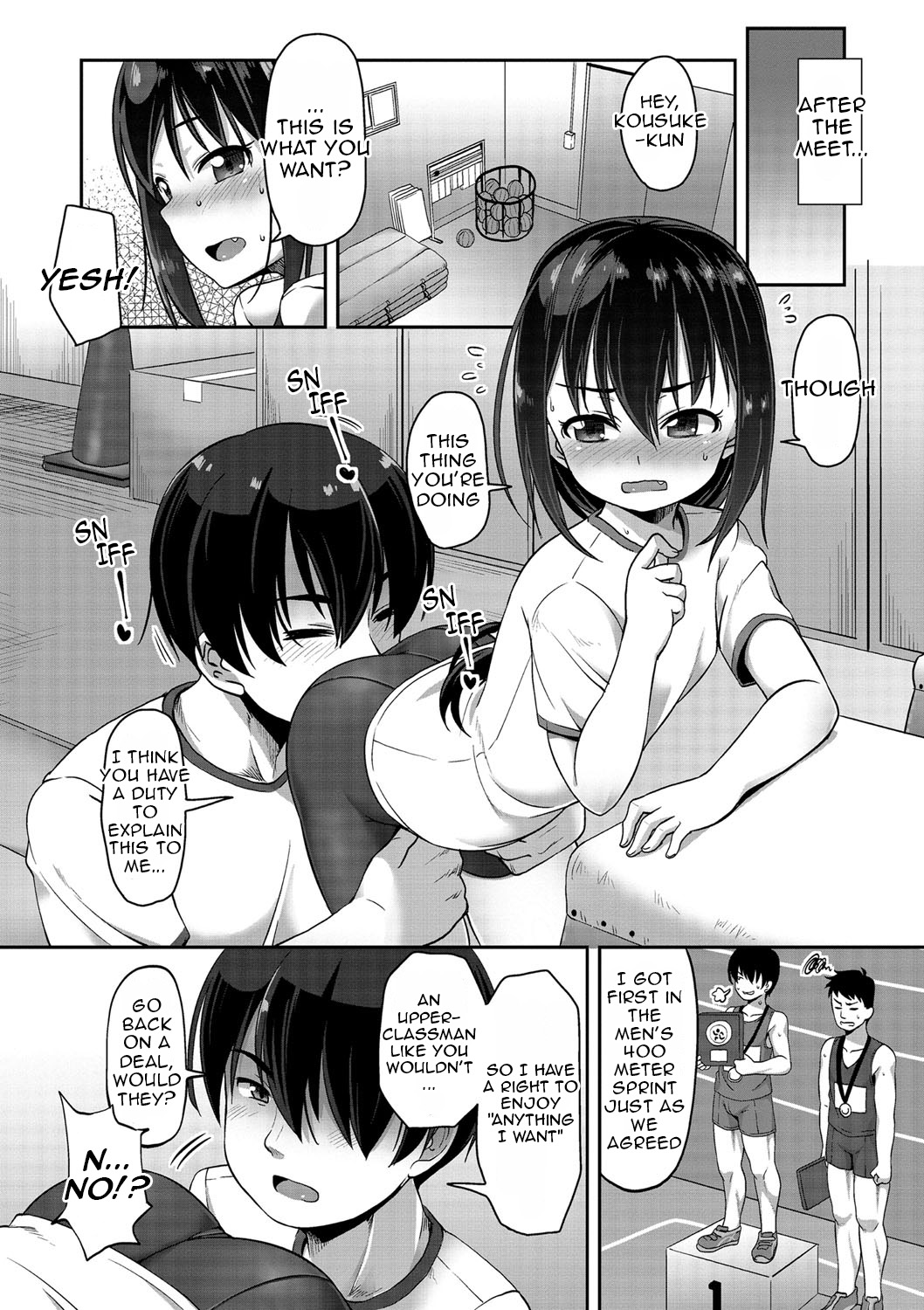 doryoku de tsukamu senpai shiri! | seize senpai’s ass through hard work!   =6vuA= page 4 full