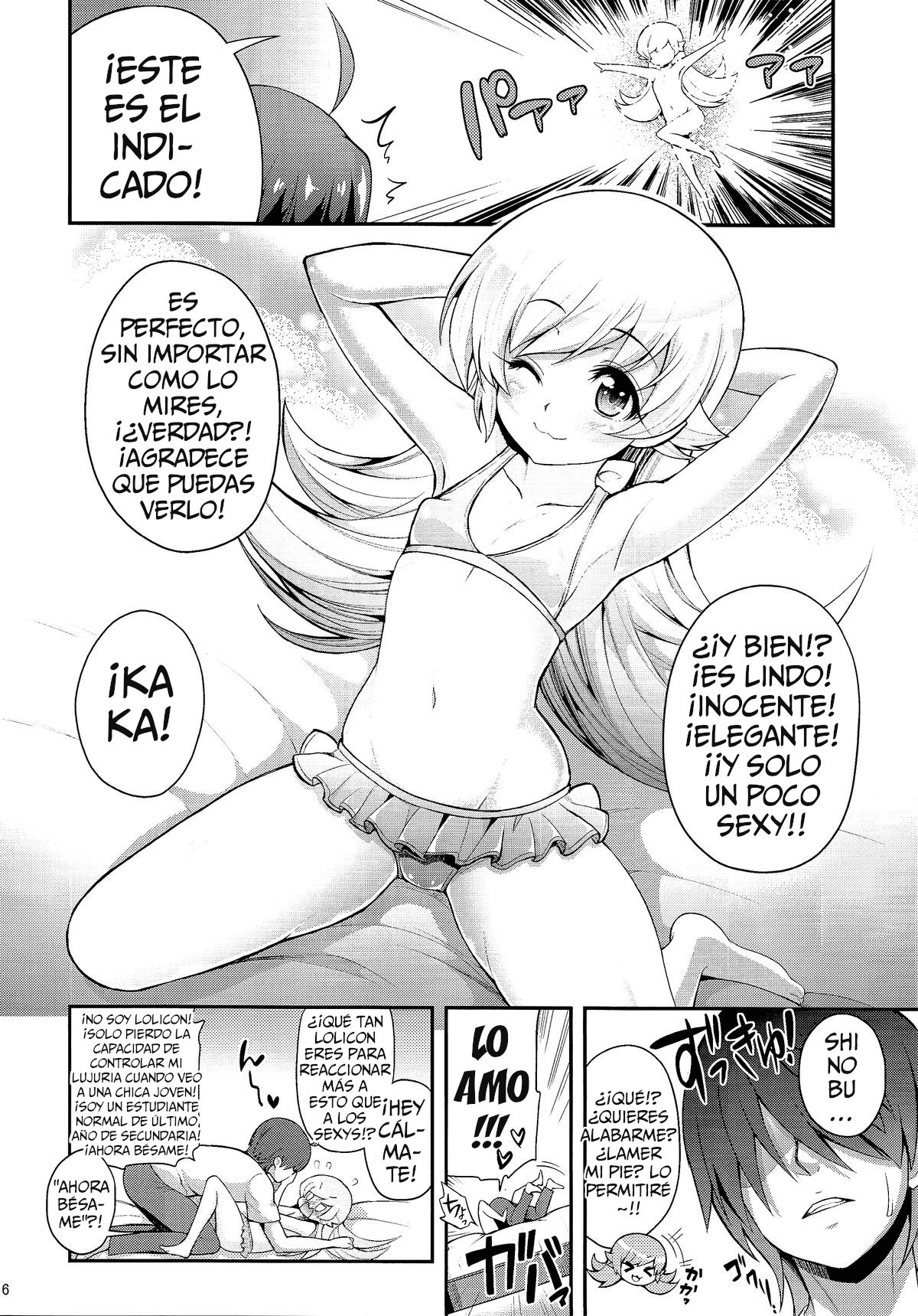 Pachimonogatari Part 9: Shinobu Collection page 6 full