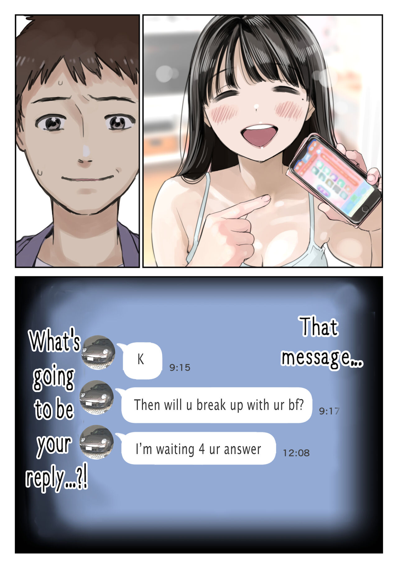 Kanojo no SmaPho o Nozoita dake nano ni 2 |  I Just Snooped through Her Smartphone 2 page 6 full
