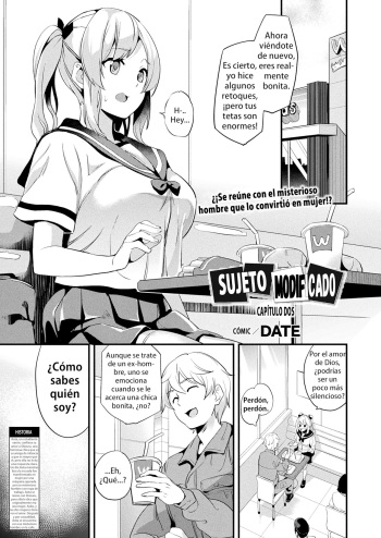 [DATE] Kaihen Taishou Chuuhen | Sujeto Modificado Capítulo Dos (COMIC Unreal 2021-04 Vol. 90) [Spanish] [Hentai TSF] [Digital] cover