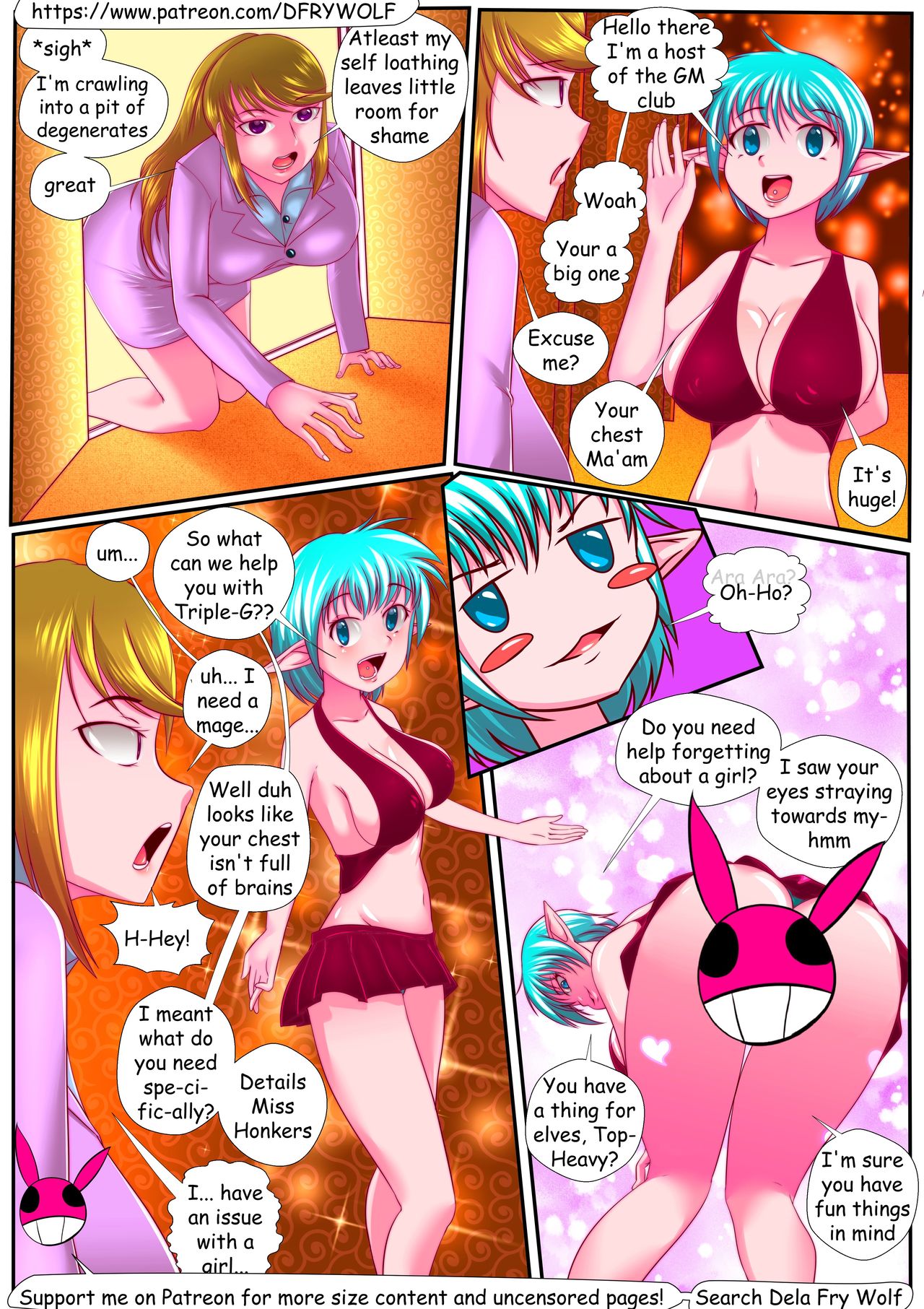 The Bigger the Boss: The Harder They Fall page 11 full