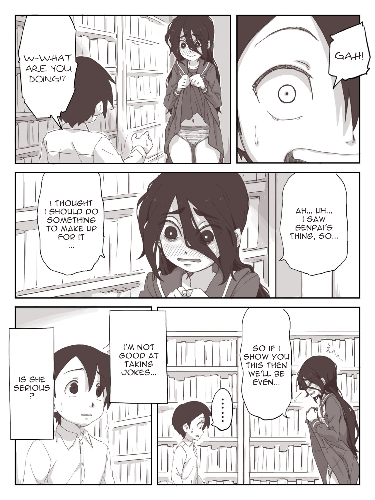 Senpai, please cum on my hands! page 11 full