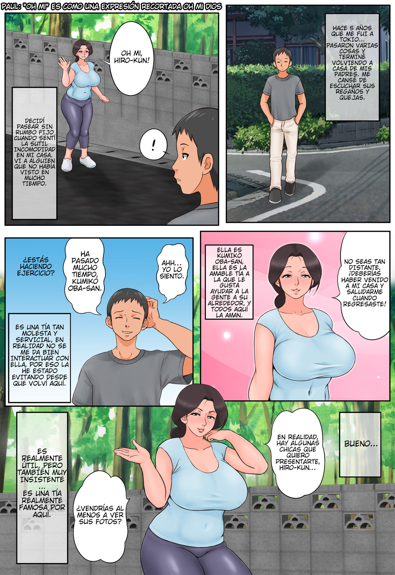 Chiisai Koro Kara Osewa Ni Natte Iru Kinjo No Oba-San O Otoshite Tanetsuke! | ¡Conseguí que la vecina que ha sido amable conmigo desde que era pequeño se enamorara de mí y me dejara follarla! page 3 full