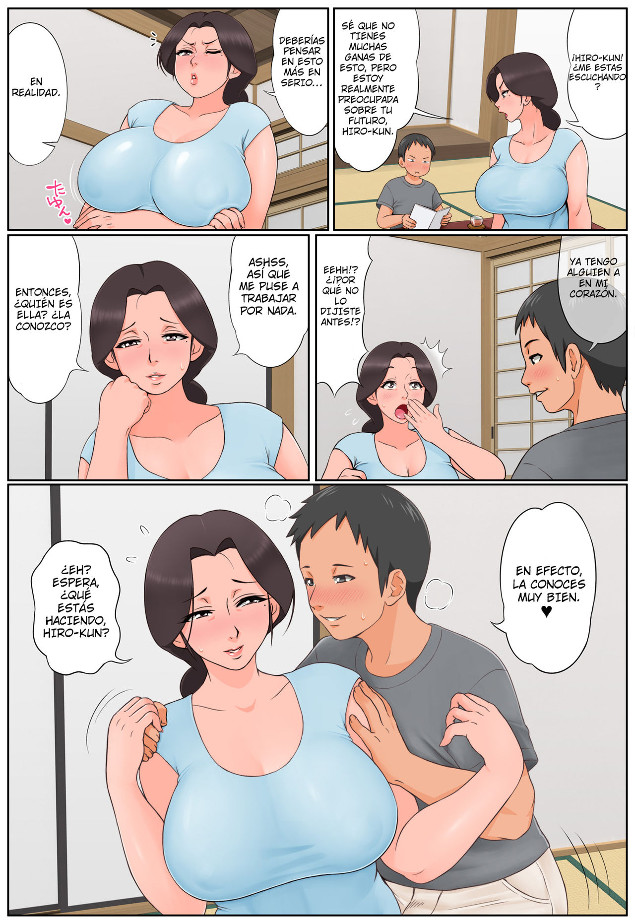 Chiisai Koro Kara Osewa Ni Natte Iru Kinjo No Oba-San O Otoshite Tanetsuke! | ¡Conseguí que la vecina que ha sido amable conmigo desde que era pequeño se enamorara de mí y me dejara follarla! page 8 full