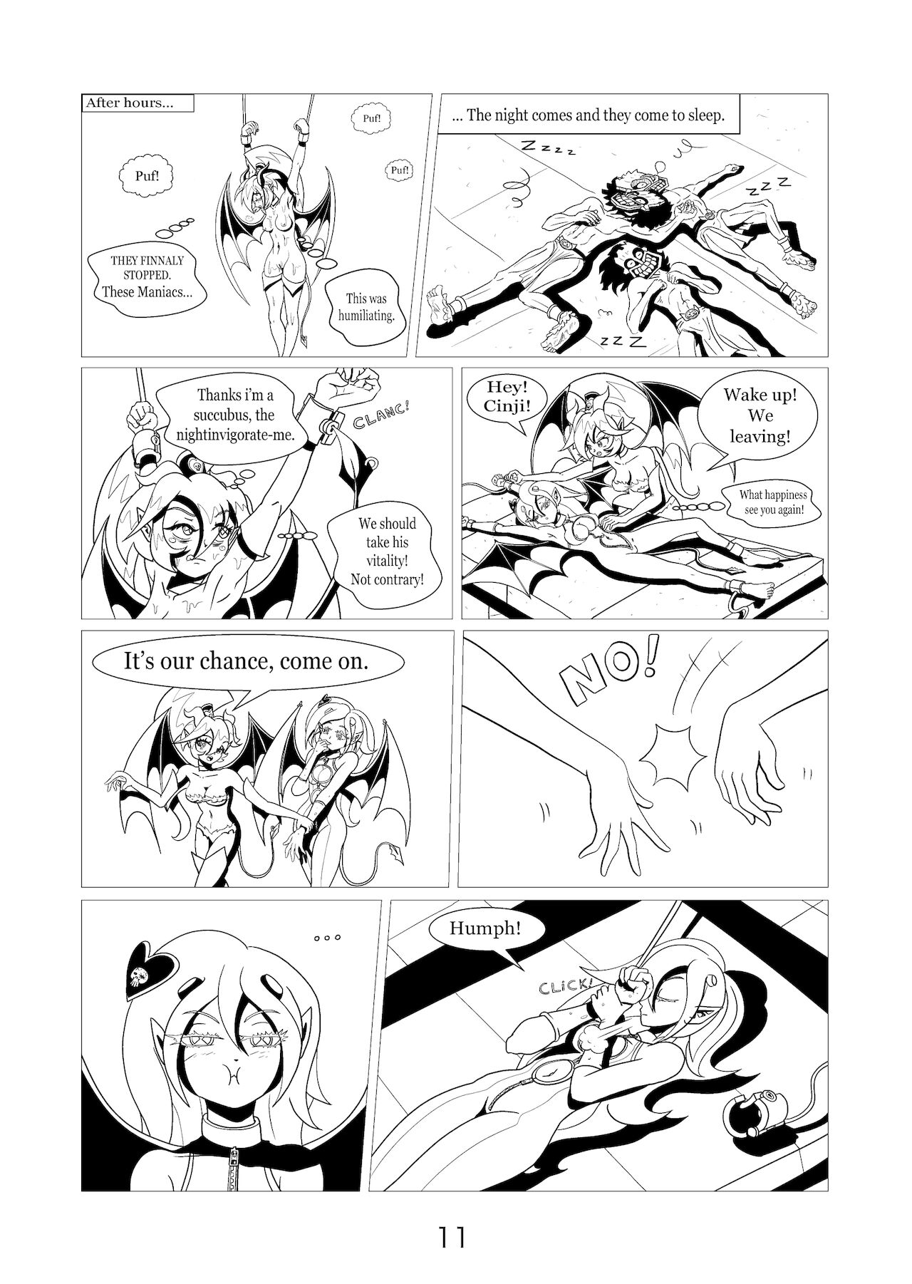 Succubus Tickle Chronicles page 12 full