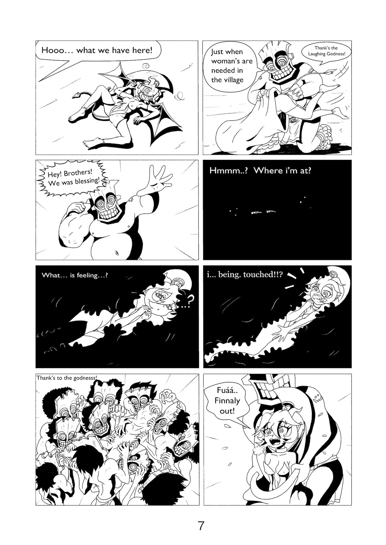 Succubus Tickle Chronicles page 8 full