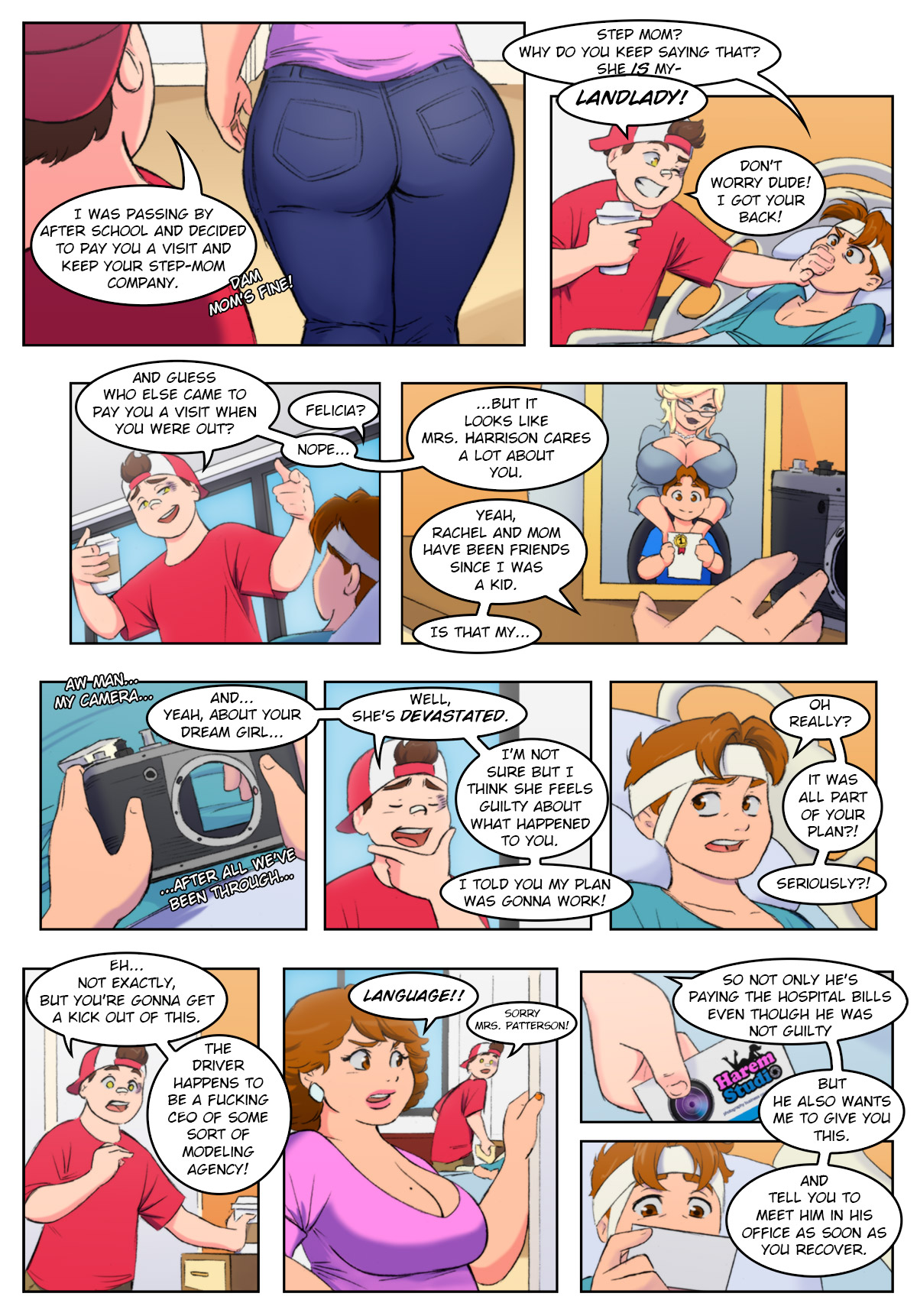 Harem Studio Ch.2 page 4 full