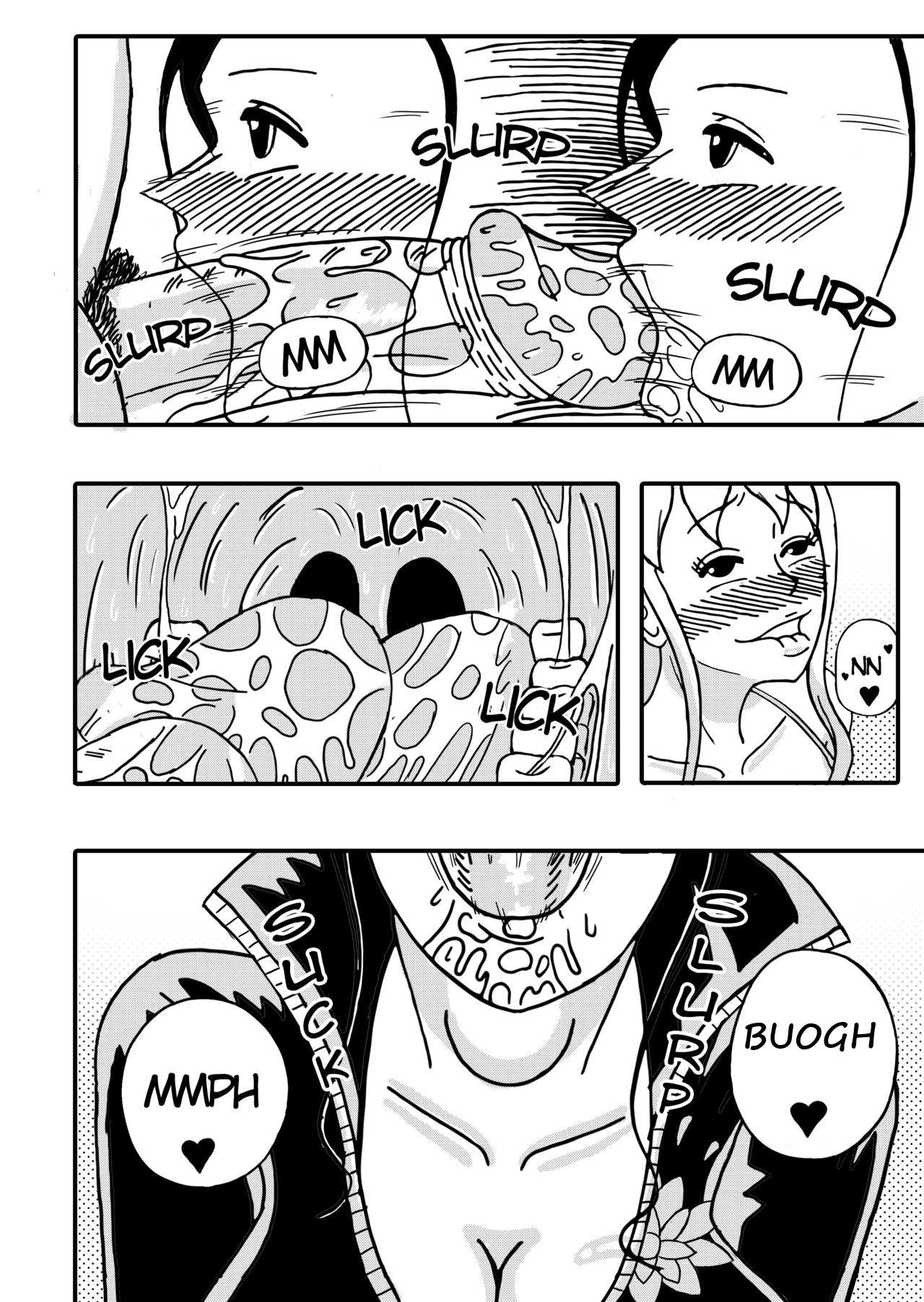 Robin x Nami: Reunión en el Thousand Sunny  Spanish Reyfollador page 4 full