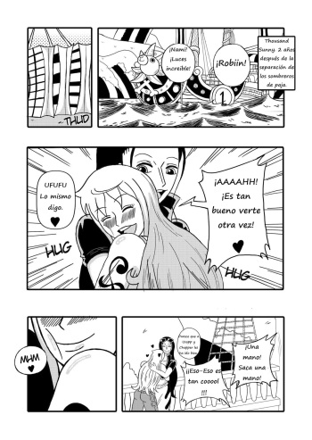 (MTCHA) Robin x Nami: Reunión en el Thousand Sunny  Spanish] Reyfollador cover