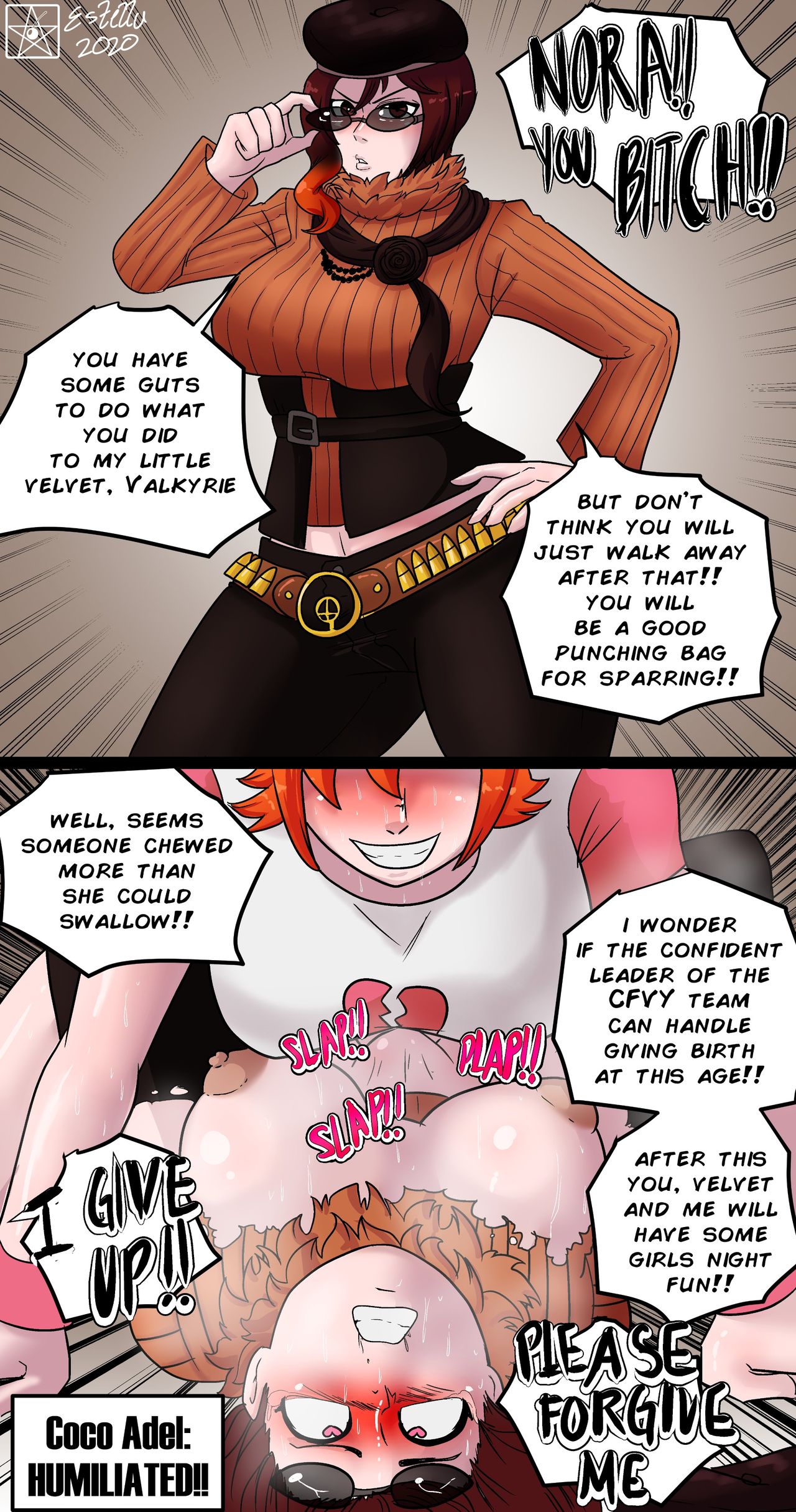 Nora vs RWBY Girls page 11 full