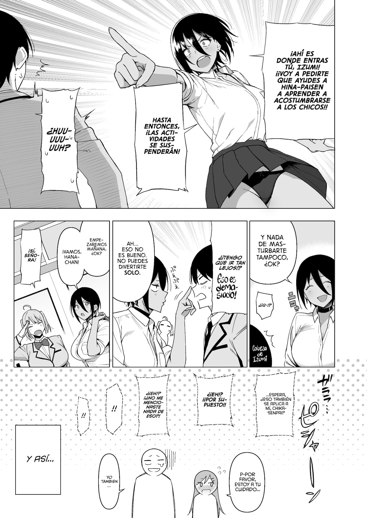 Fuuki Iin to Fuuzoku Katsudou Vol. 3 | Comité Disciplinario y Actividades de Servicio Sexual Vol. 3 page 11 full