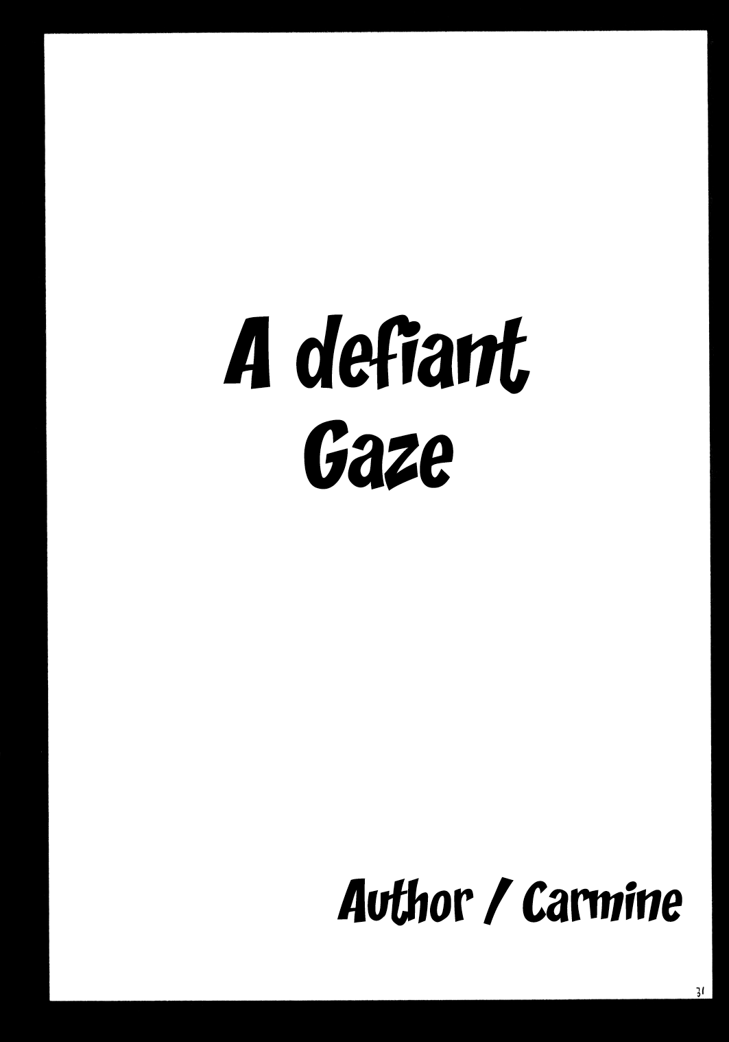 Hankou No Manazashi |  A Defiant Gaze page 3 full