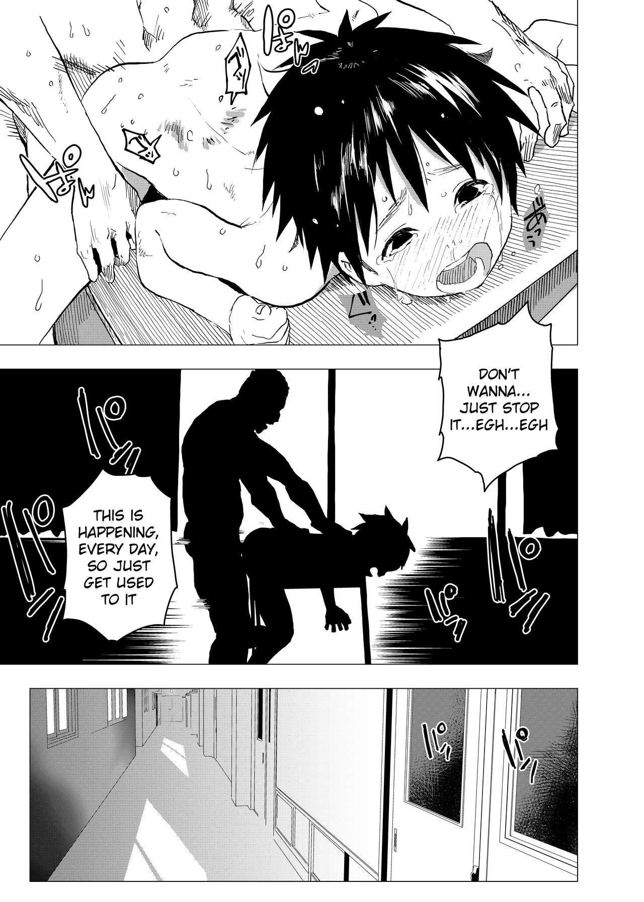 Ibasho ga Nai node Kamimachi shite mita Suterareta Shounen no Ero Manga | A Dirty Manga About a Boy Who Got Abandoned and Is Waiting for Someone To Save Him Ch. 5 page 9 full
