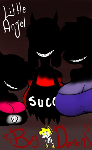 [TentacleBot] Little Angel Big Demon (Comic) cover