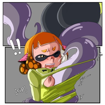 [Inuyuru] Agent 4 Stream Comic (Splatoon) cover