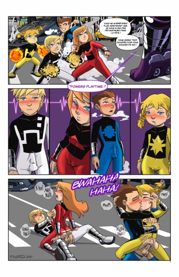 [Mister D.] Powers Playtime (Power Pack) [French] cover