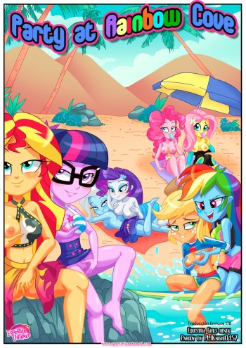 [Palcomix] Fiesta En Rainbow Cala | (My Little Pony: La Magia de La Amistad) (En Marcha) (Español) cover