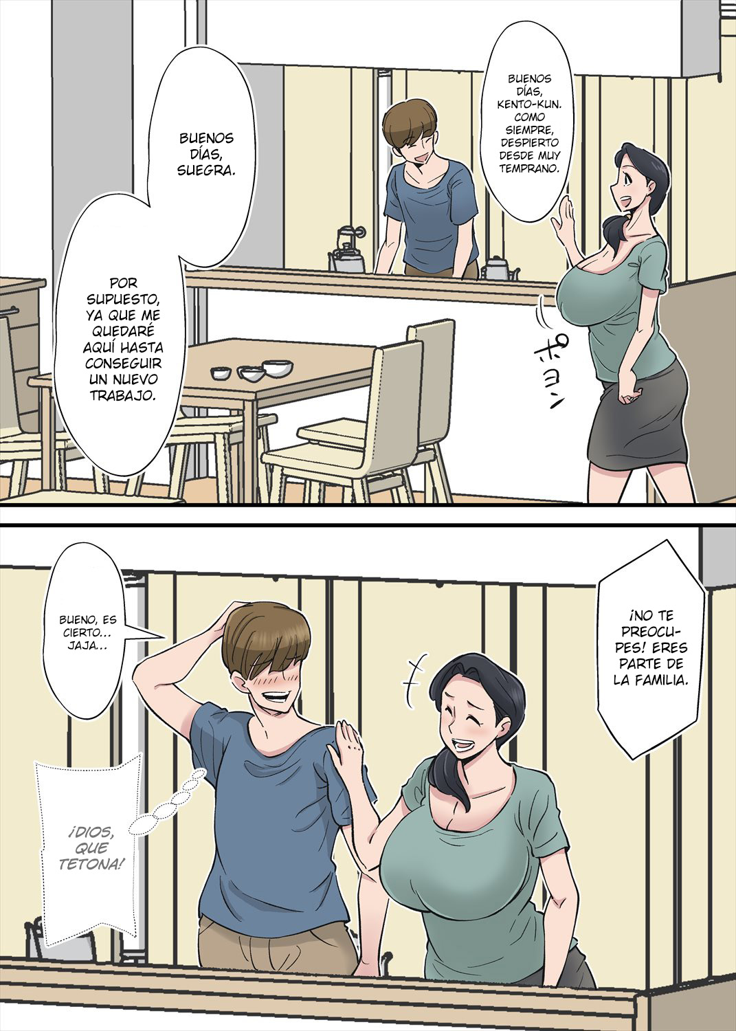 Hentai Kansoku ~Yome no Bakunyuu Kaa-chan o Netoritai~ page 2 full