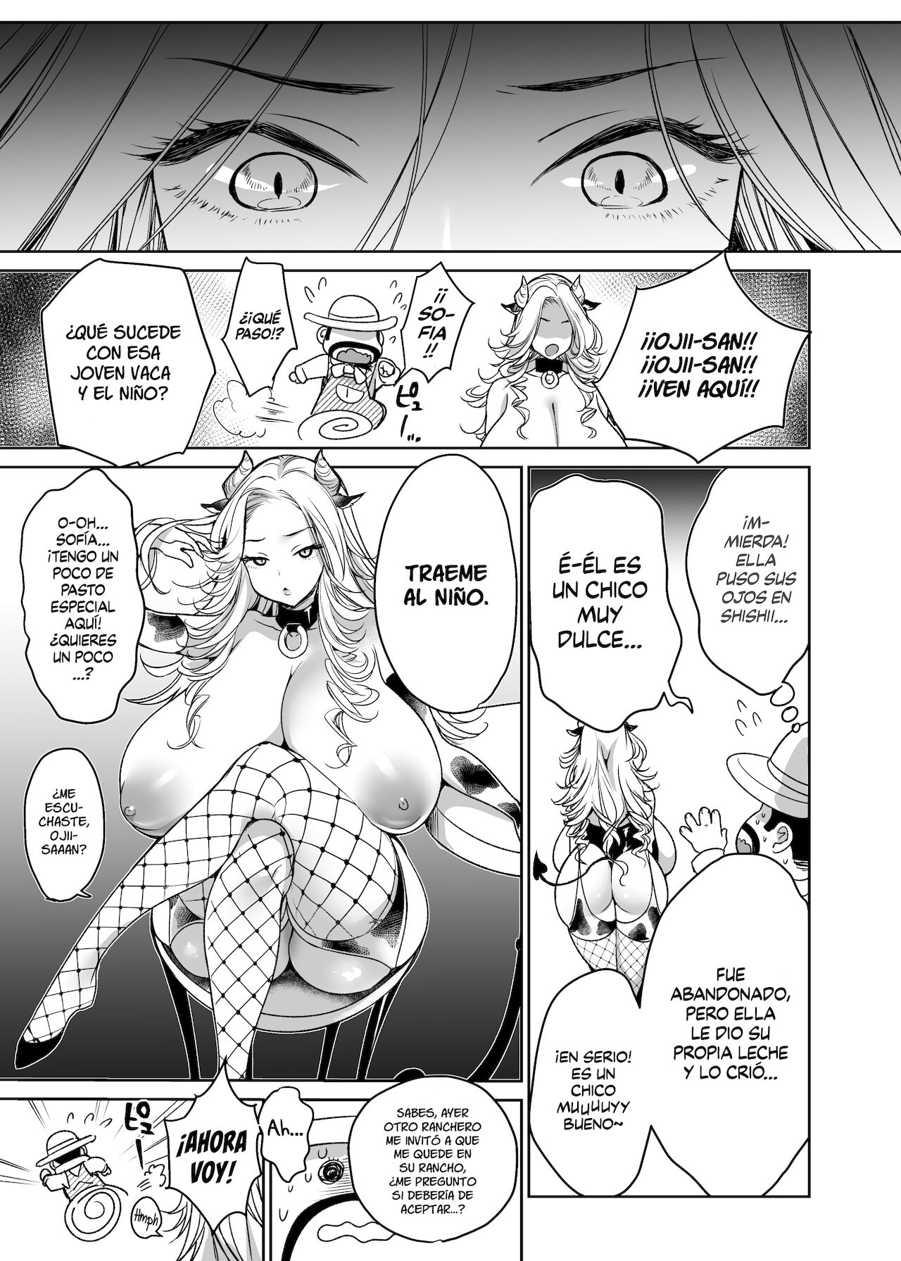 Makiba no Bonyuu Nikki ~Succubus Hen~ | La Vida Diaria del Rancho de Leche Materna ~Edición Súcubo~ page 11 full