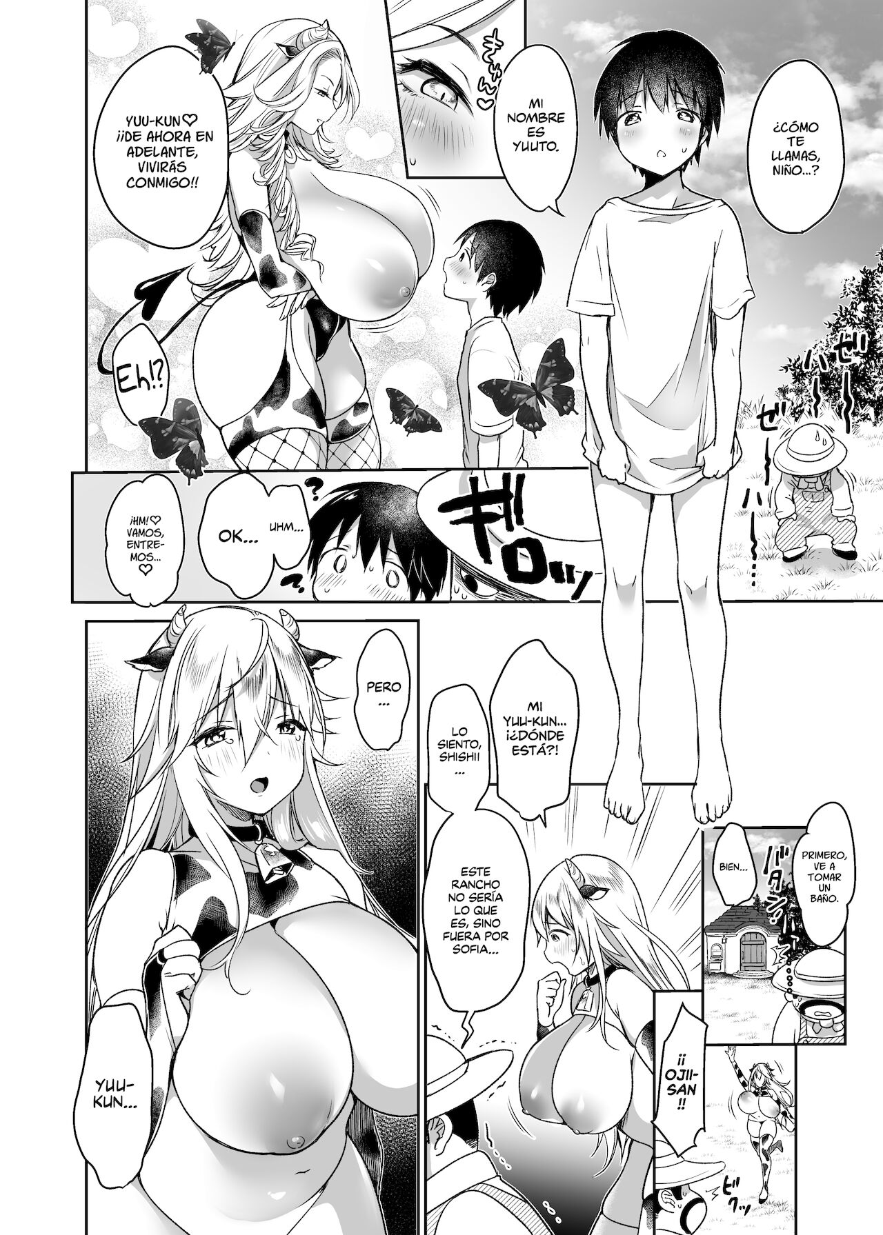 Makiba no Bonyuu Nikki ~Succubus Hen~ | La Vida Diaria del Rancho de Leche Materna ~Edición Súcubo~ page 12 full