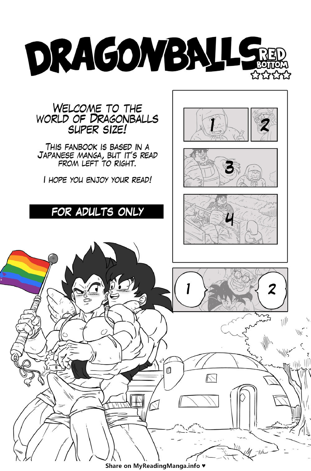 Explore numerous DBZ male hentai comics