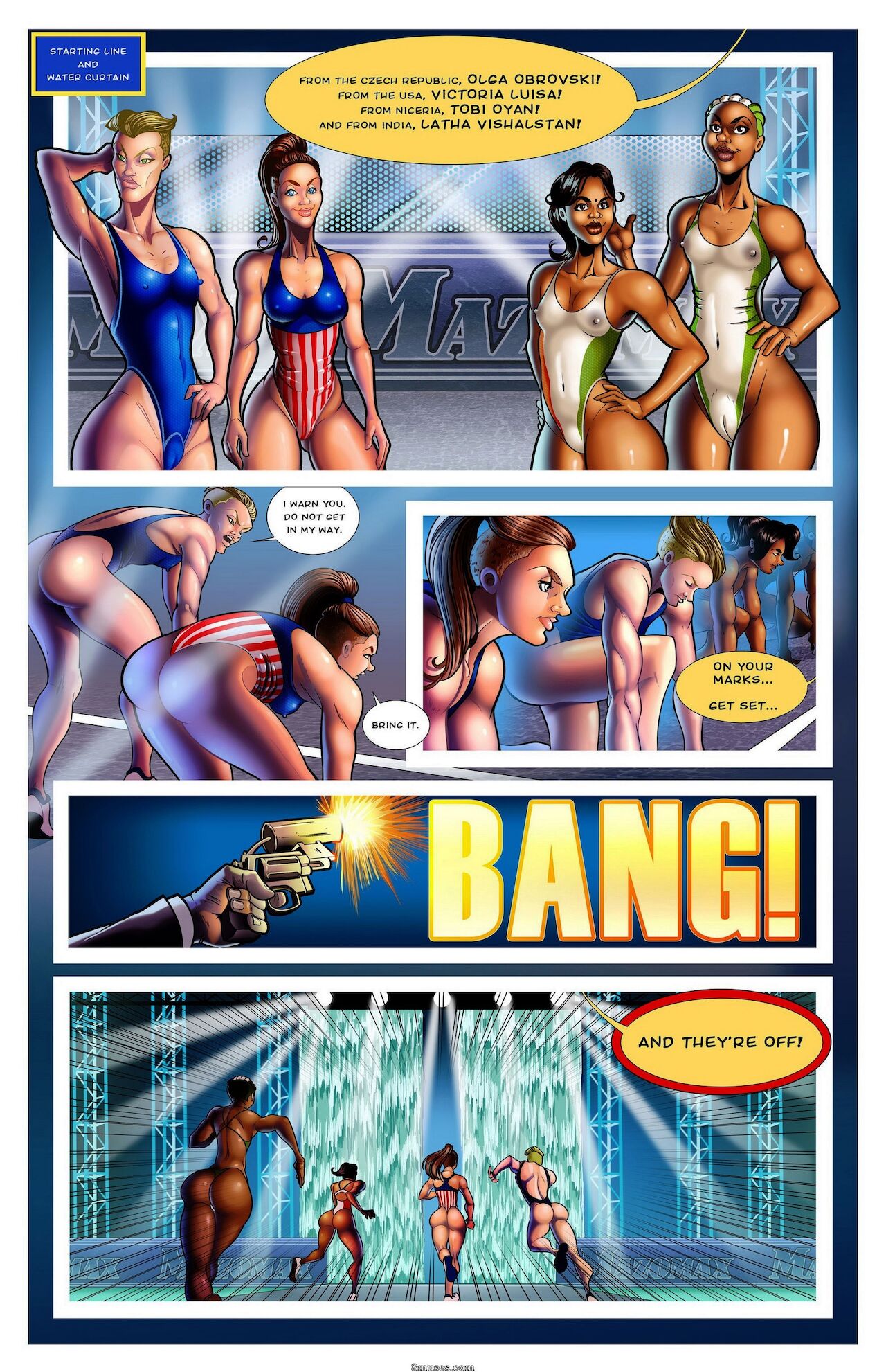 BotComics - Be Olympics page 3 full