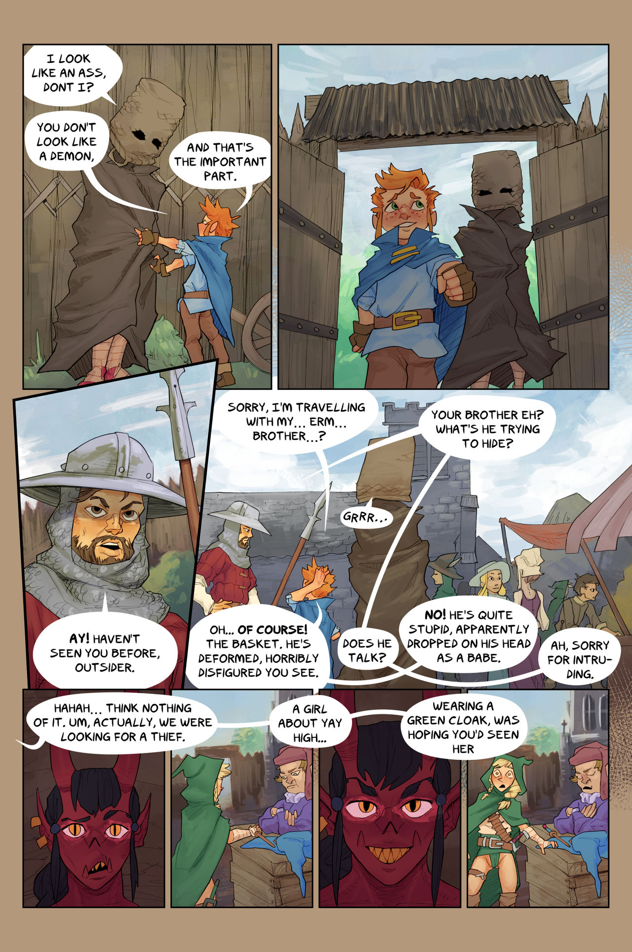 A Boy and His Familiar, Chapter 2 page 12 full