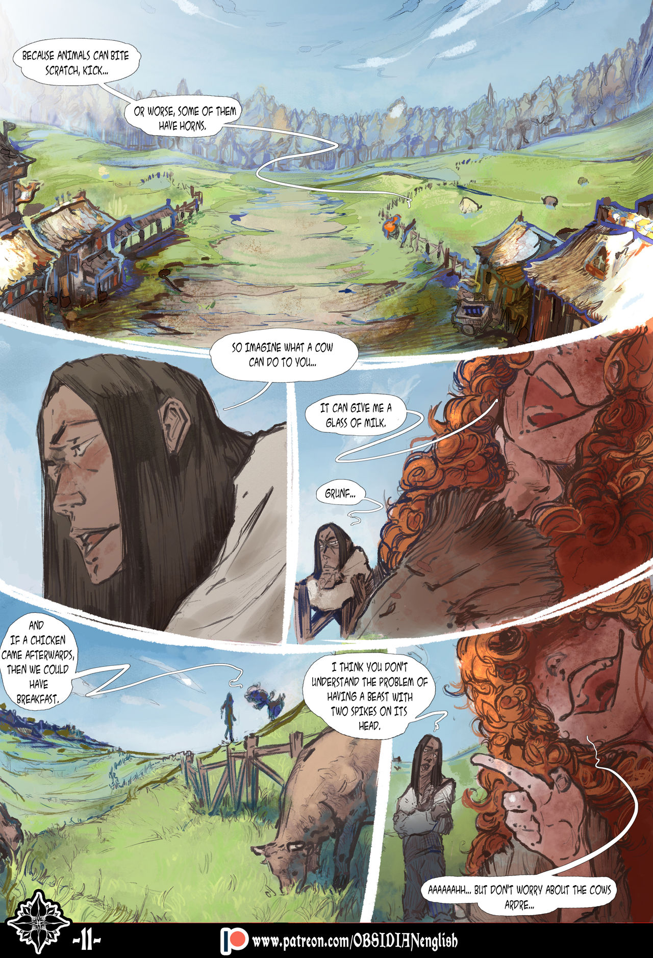 Obsidian, flowers and scarlet page 12 full