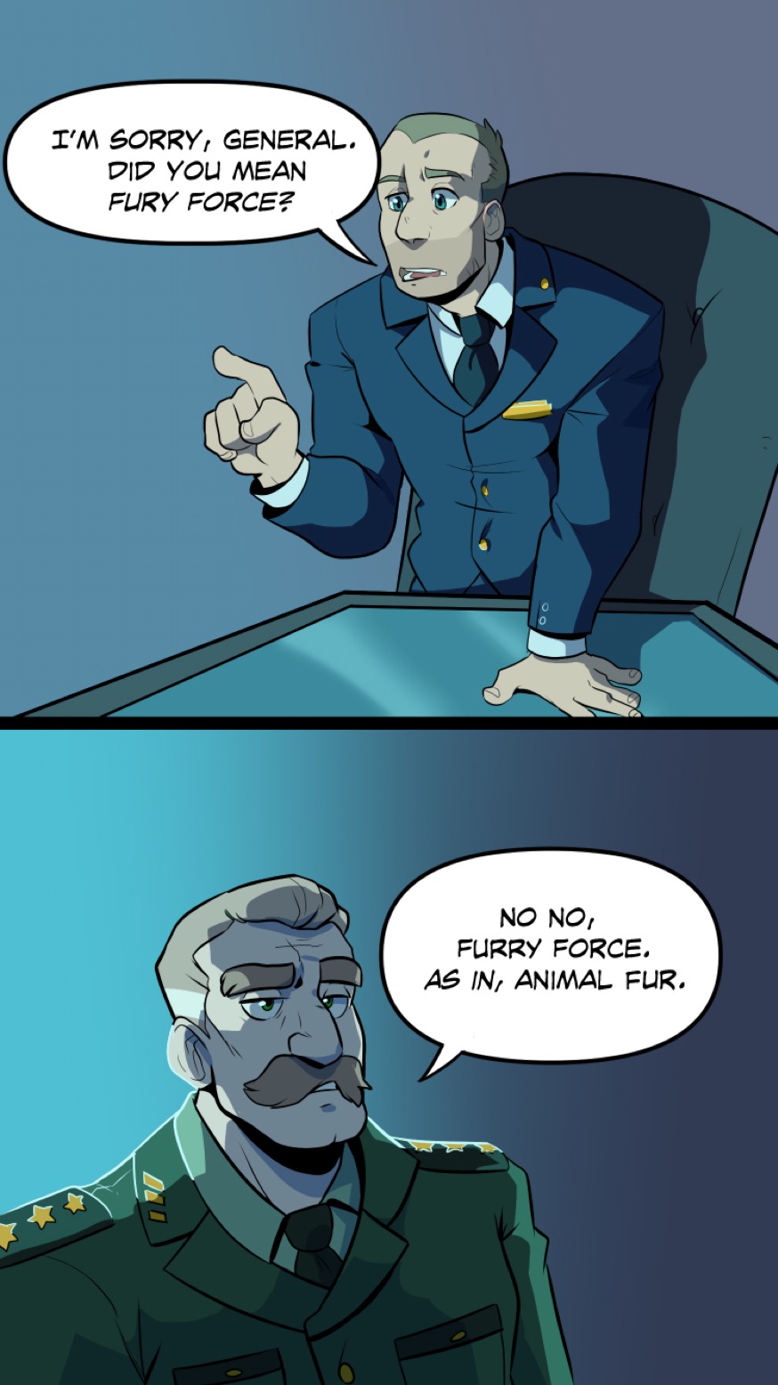 Furry Force page 6 full