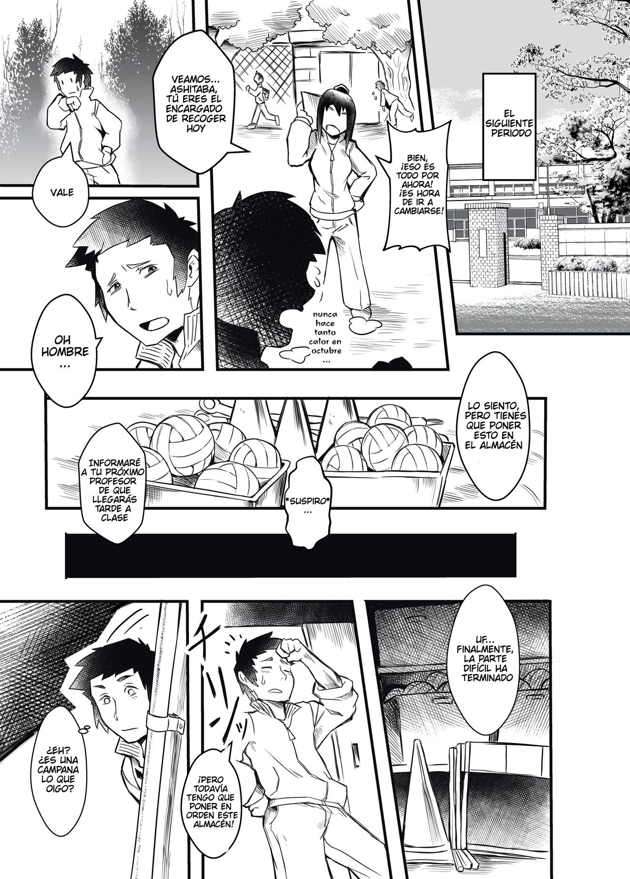 Classmate wa Bakashi Heta page 6 full