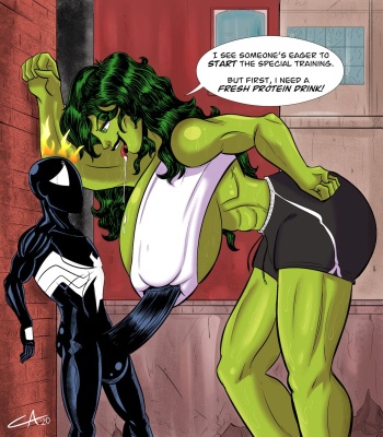 [Ameizing Lewds] Special She-Training (Marvel) cover