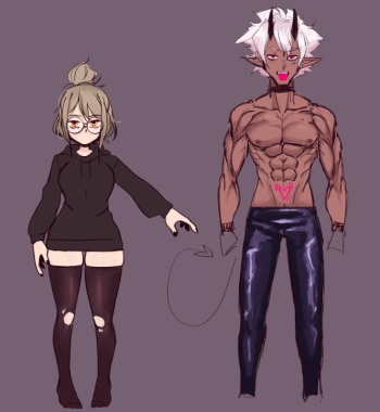 [Void Dot Exe] Horny Twitter Artist and Her Incubus cover