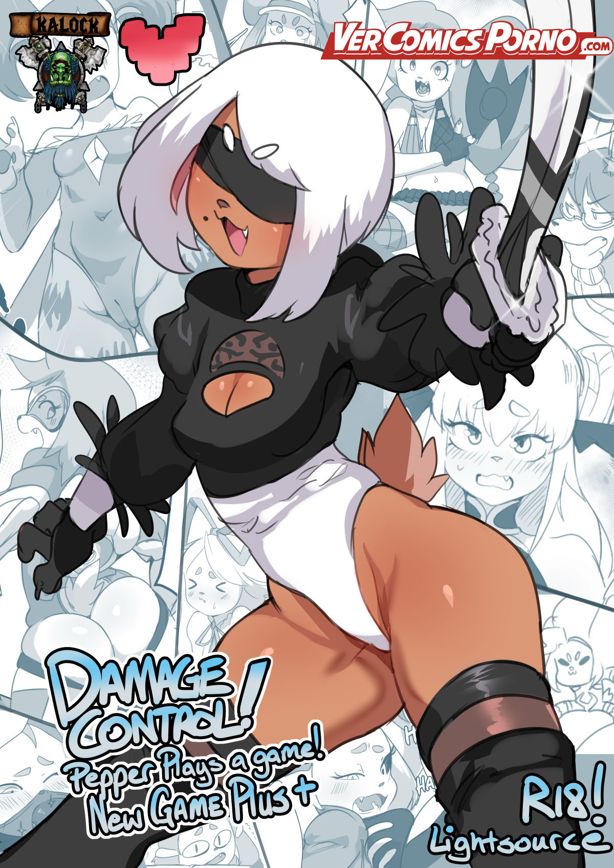 Damage Control!: Pepper Plays a Game!- New Game Plus! page 1 full