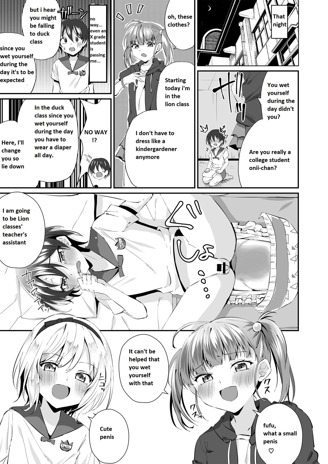 Bedwetting brother needs a diaper page 10 full
