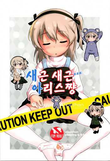 (C91) [Neko Pantsu] Suyasuya Arisu-chan | 새근새근 아리스쨩 (Girls und Panzer) [Korean] cover