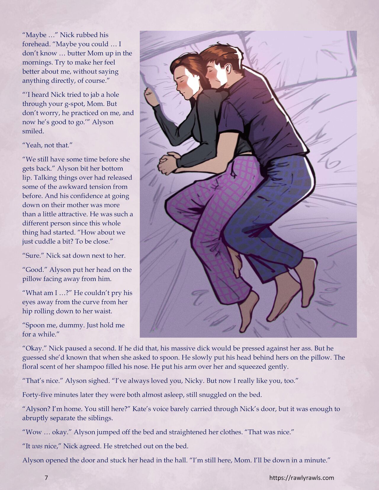 Enki's Puzzle Chapter 8: Rawly Rawls Fiction page 7 full