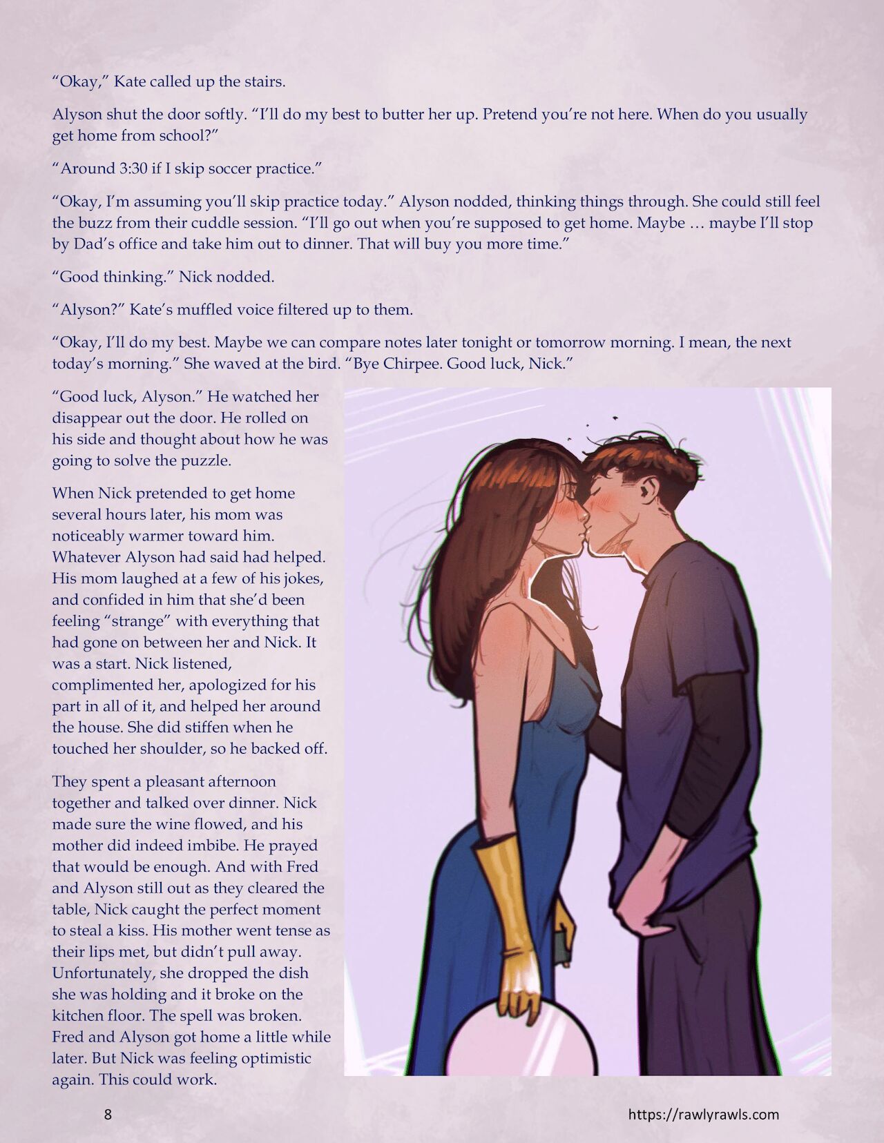 Enki's Puzzle Chapter 8: Rawly Rawls Fiction page 8 full