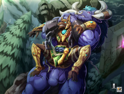 Alistar x Nasus Art Pack