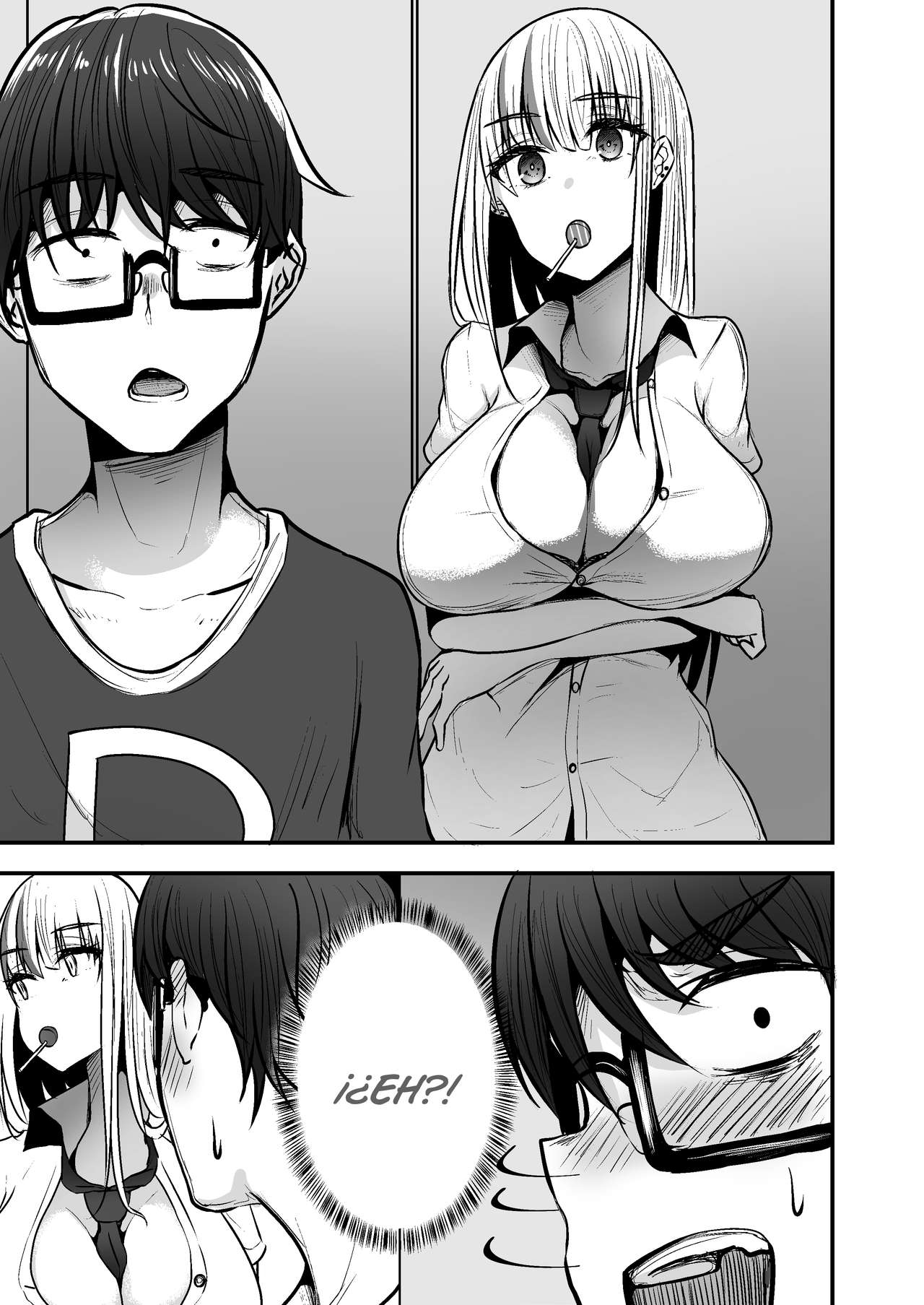 Toshokan de Benkyou Shiteitara Itsumo Kuru Gal JK ni... page 8 full