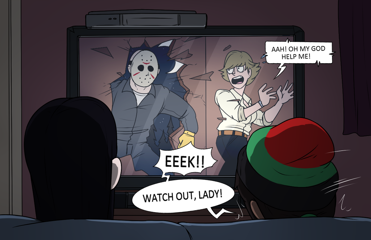 maybe tomorrow Wanna make Scary Movie? - Page 1 - Comic Porn XXX