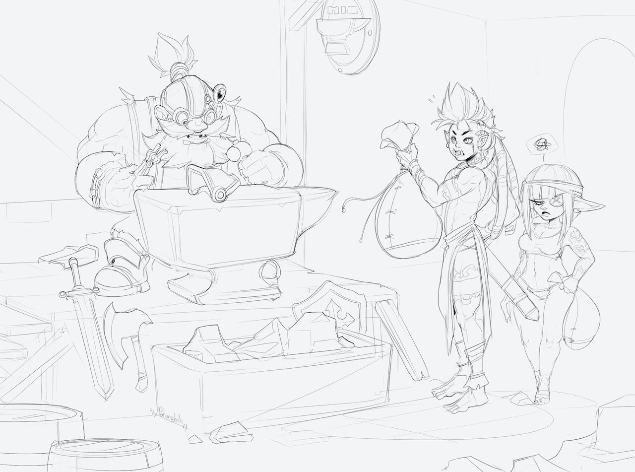 Potionaholic page 1 full