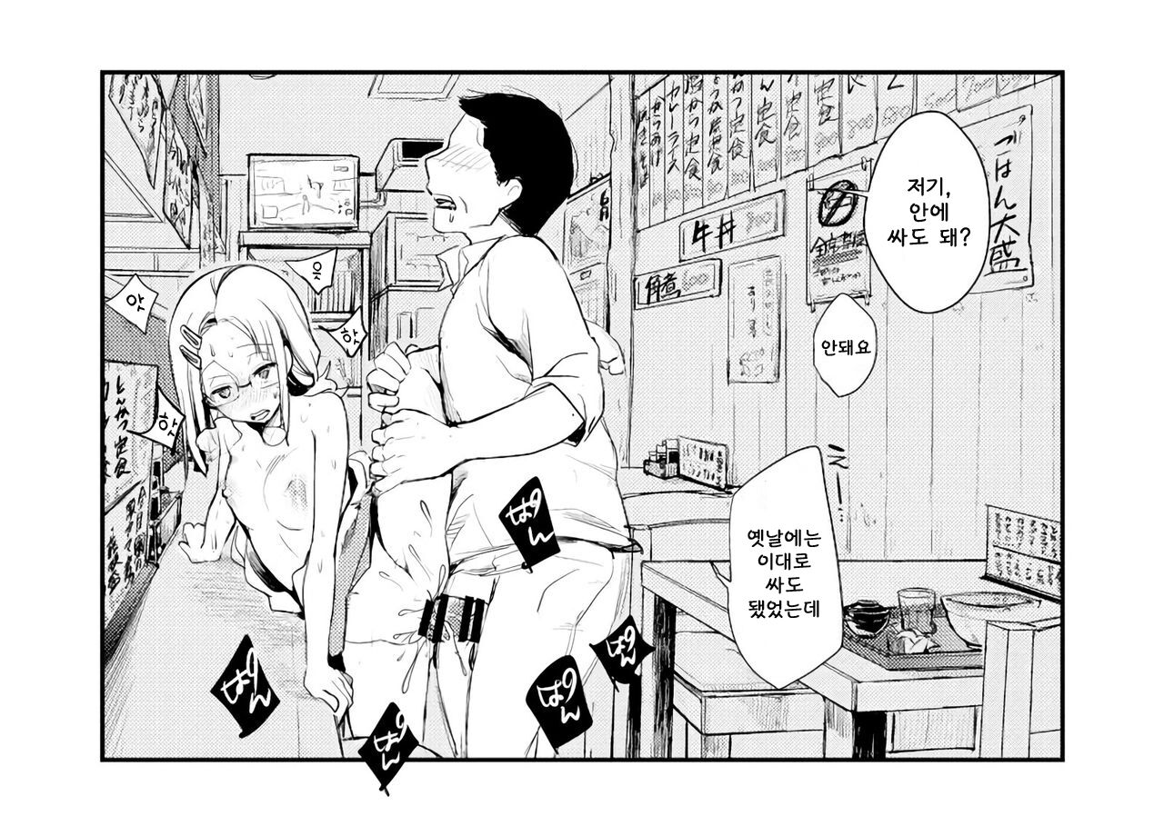 Teiten de Miru Kanbanmusume ga Kaeru Teishokuya page 12 full