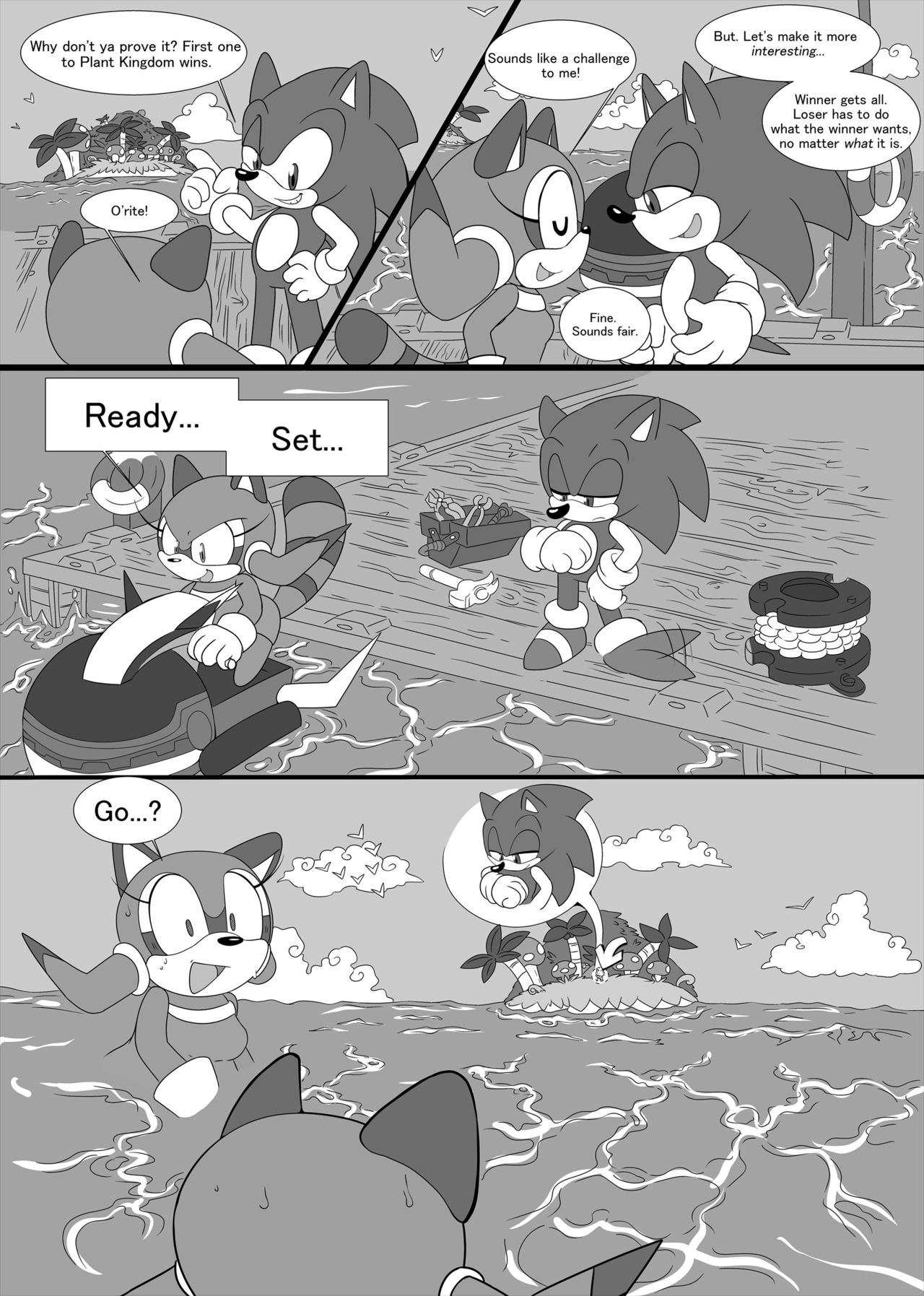 Sonic & Marine: New Venture page 3 full