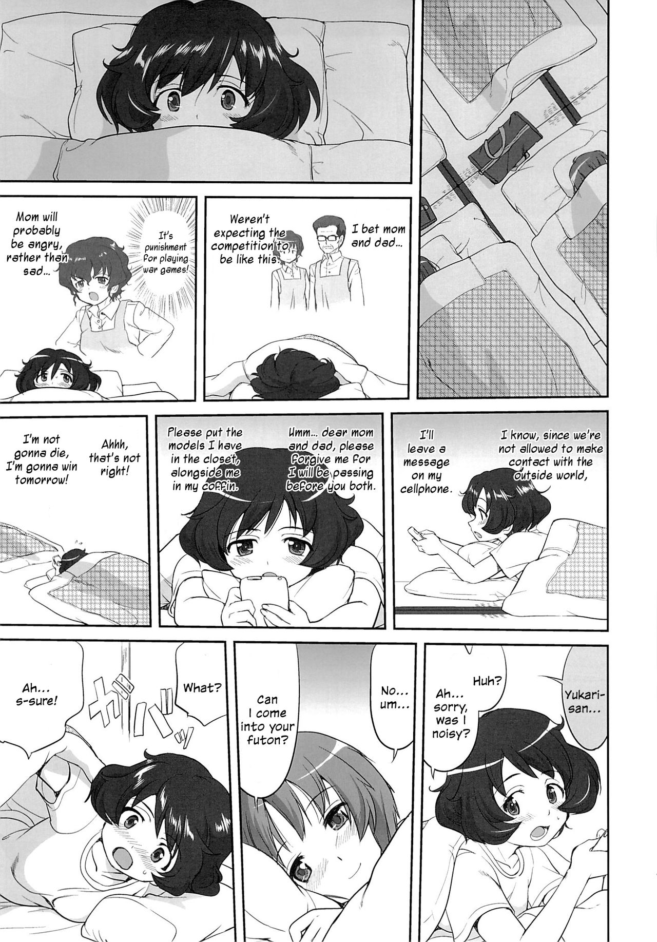 Yukiyukite Senshadou Kuromorimine no Tatakai page 10 full