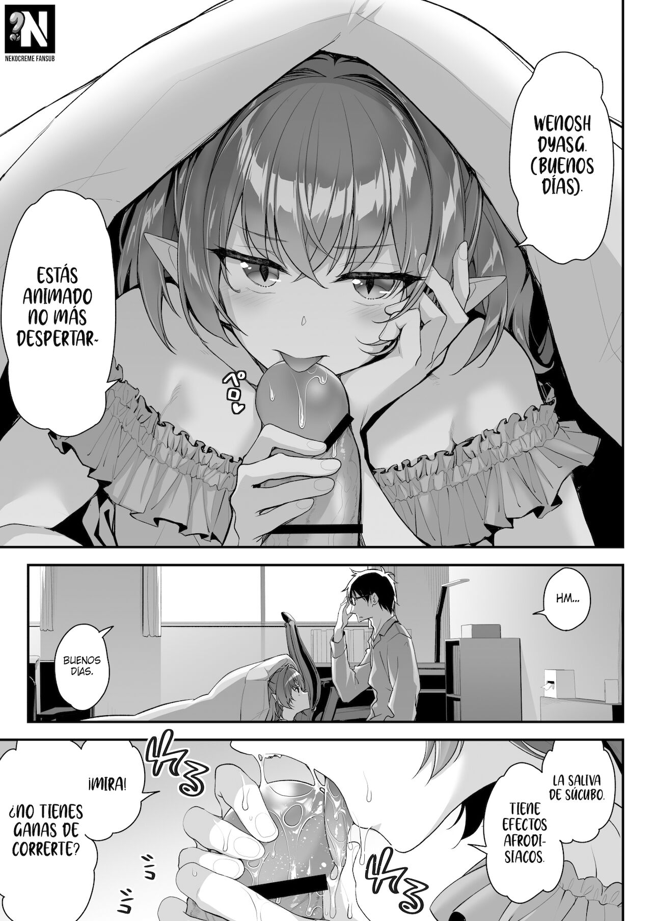 Zako Succubus-chan wa Semen ga Hoshii no! | ¡Esta Sucubo-chan Novata quiere tu Semen! page 11 full