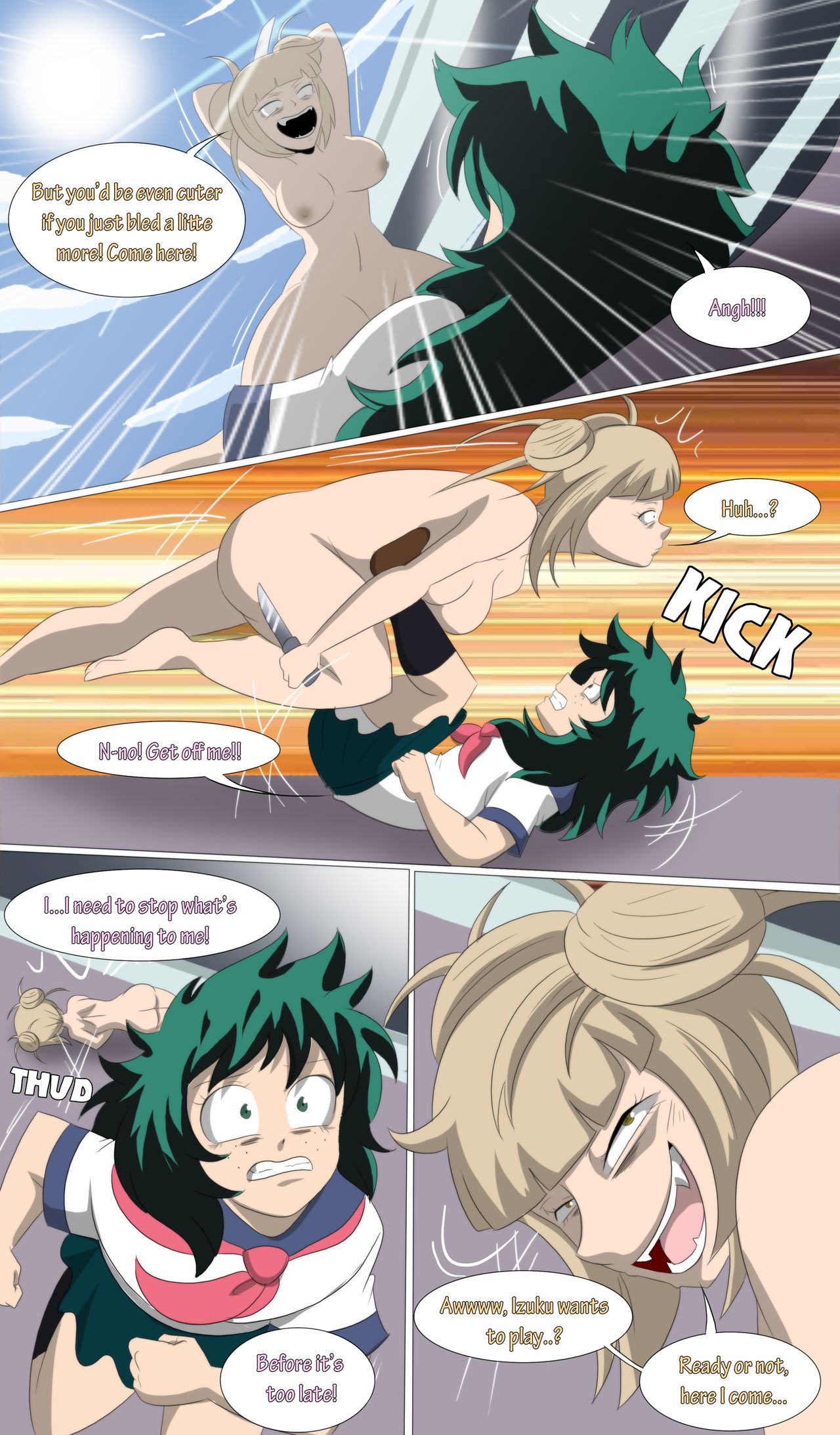 My Bimbo Academia TG page 12 full