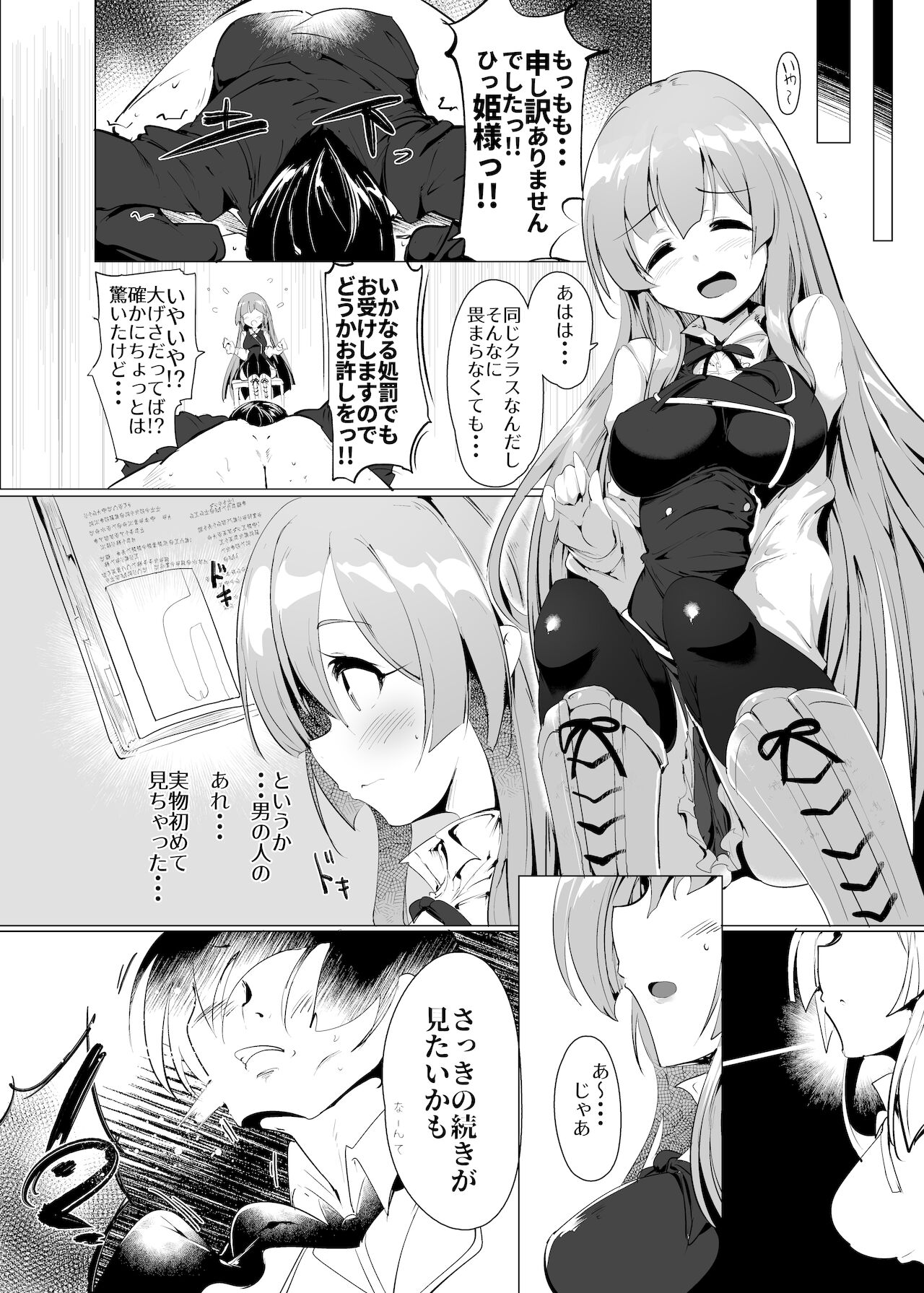 Manaria Oukoku no Ohime-sama to Manaria Gakuin Ippan Seito Ore no Aida ni Ecchi na Event nante Okiru Wakeganai page 10 full