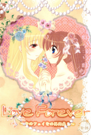 (C85) [Ameiro (Nanashiki)] Love Forever -NanoFei nano Sairoku-shuu 2- (Mahou Shoujo Lyrical Nanoha) cover
